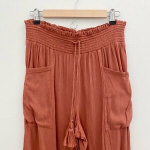 Aerie Rust Track Pants